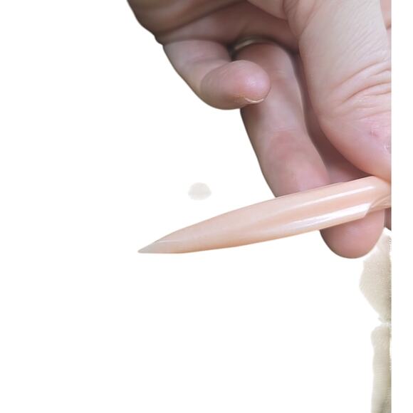 Vintage Stanley Pink Plastic Manicure Pedicure Nail Cuticle Pusher Care Tool - Picture 5 of 5